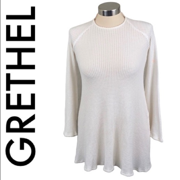 Grethel Tops - GRETHEL CREAM NEW KNIT TOP SIZE XS